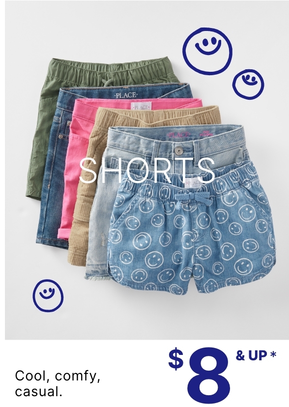 $8 & Up Shorts 