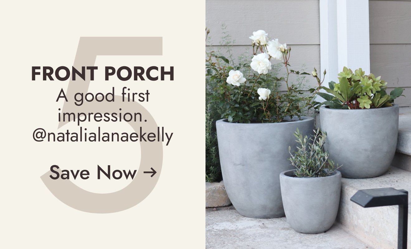 Natalia - Front porch