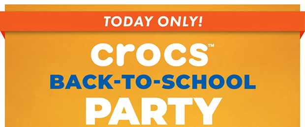 Crocs Back to School Party