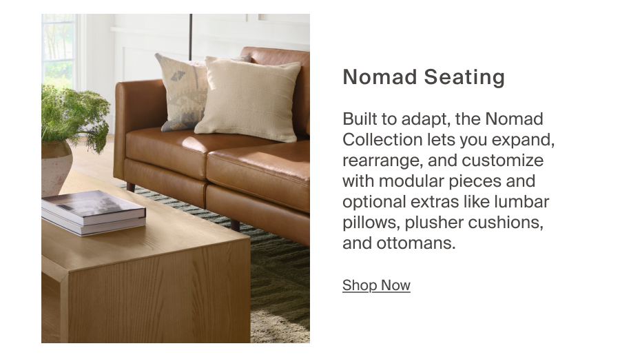 Nomad Seating. Shop Now.
