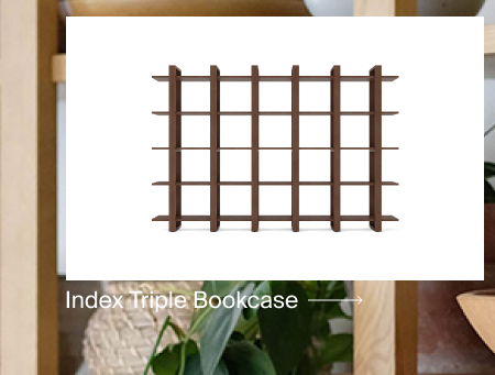 Index Triple Bookcase