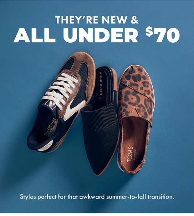 They're New & All Under $70