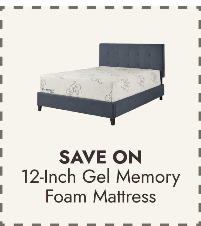 ComforPedic from BeautyRest Providence Hotel 12-Inch Premier Gel Memory Foam Mattress