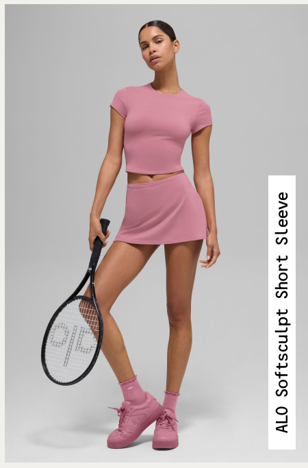 ALO SOFTSCULPT SHORT SLEEVE