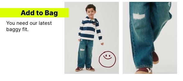 Add to Bag: You need our latest baggy fit