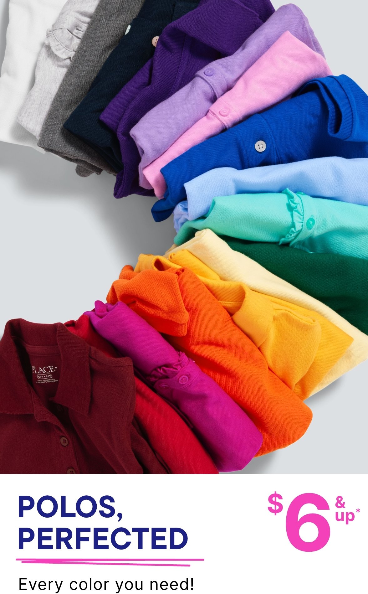 $6 & Up Polos