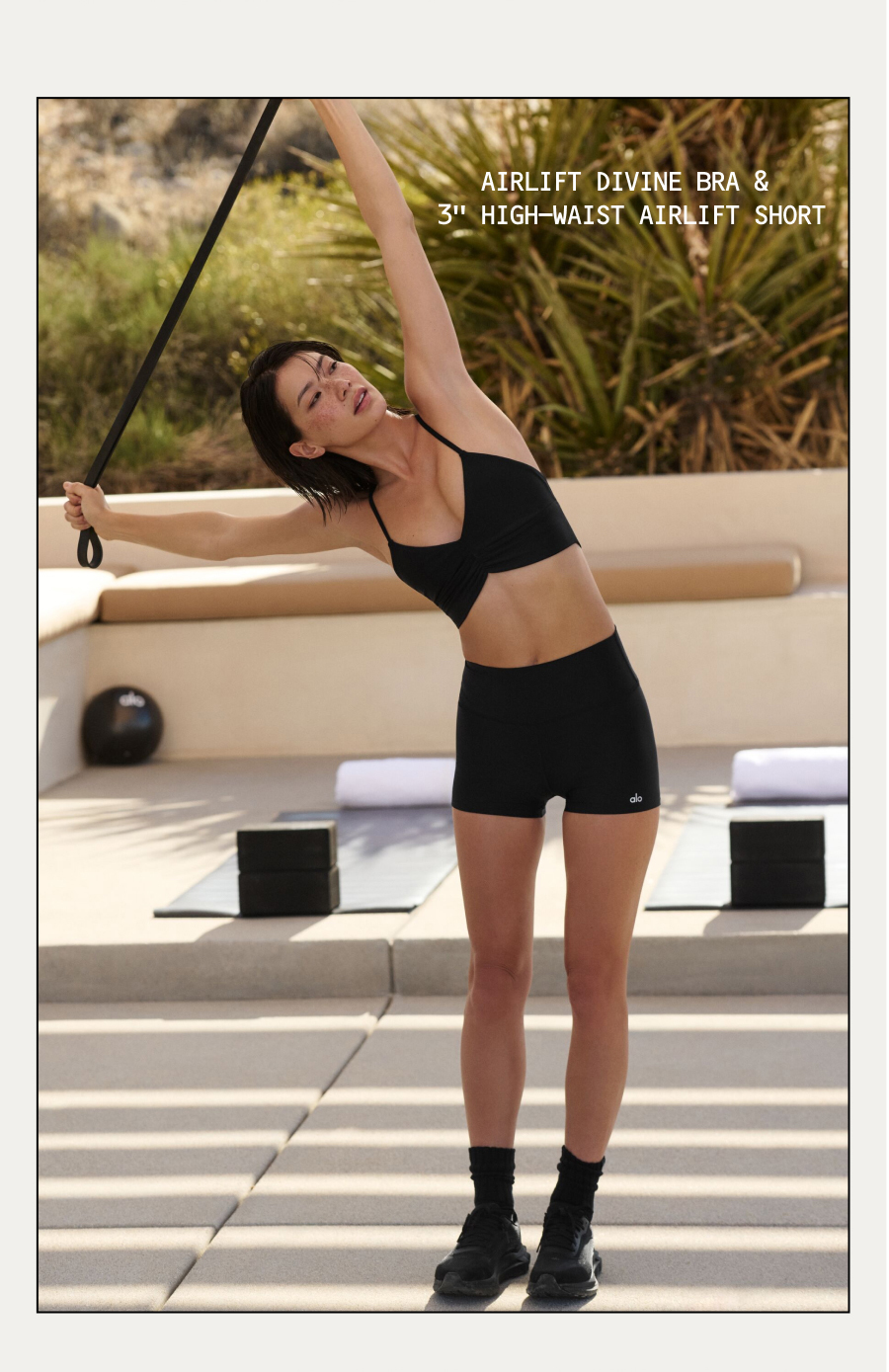 AIRLIFT DIVINE BRA & 3IN HIGH-WAIST AIRLIFT SHORT