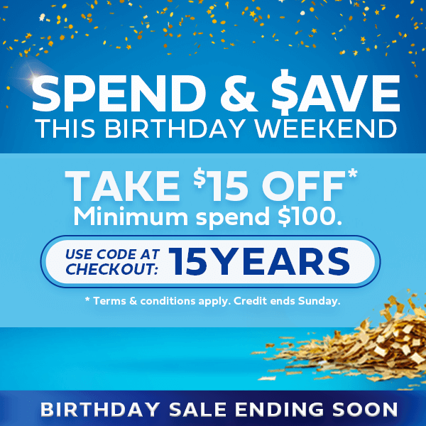 BIRTHDAY SPEND AND SAVE