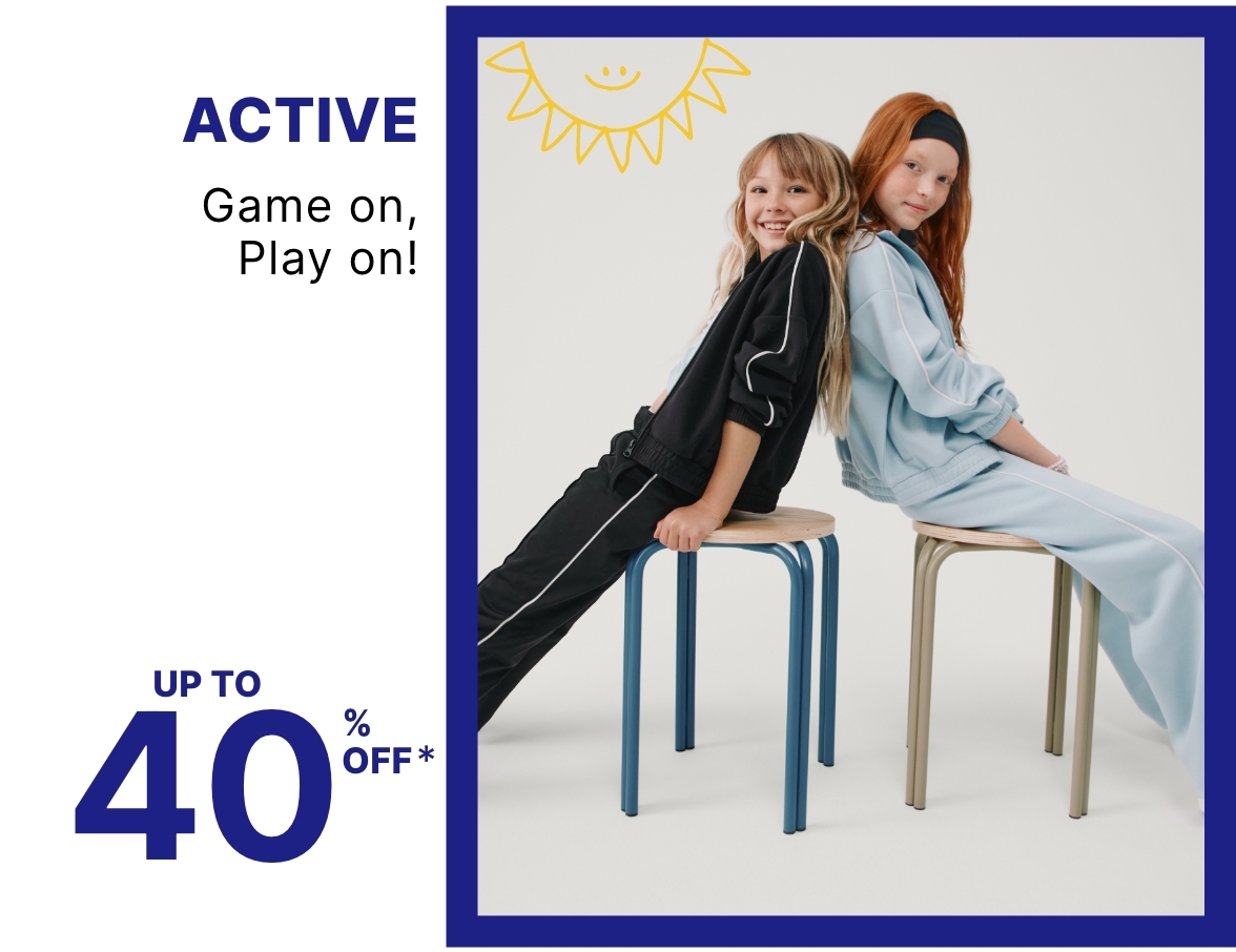 Up to 40% off Activewear
