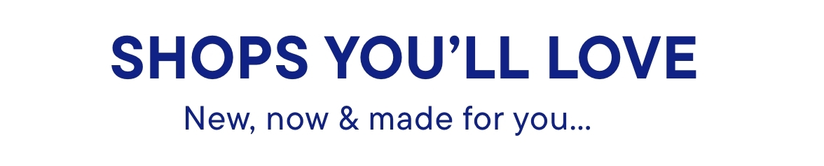 New! Brands We Love! 