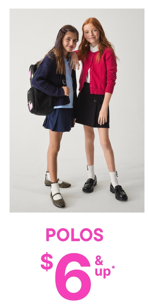 $6 & Up Polos