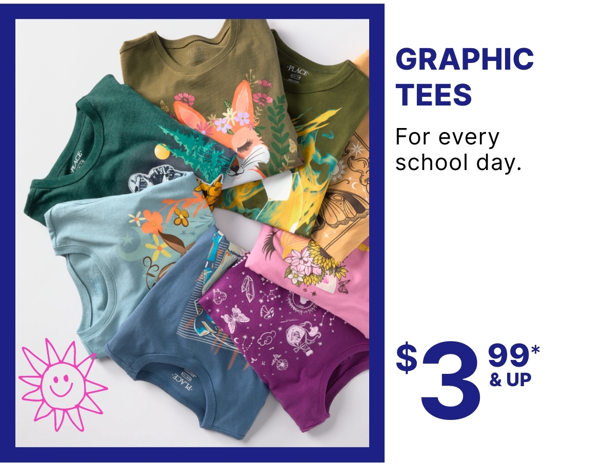 $3.99 & Up Grraphic Tees