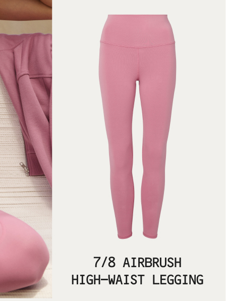 AIRBRUSH HIGH-WAIST HEART THROB LEGGING