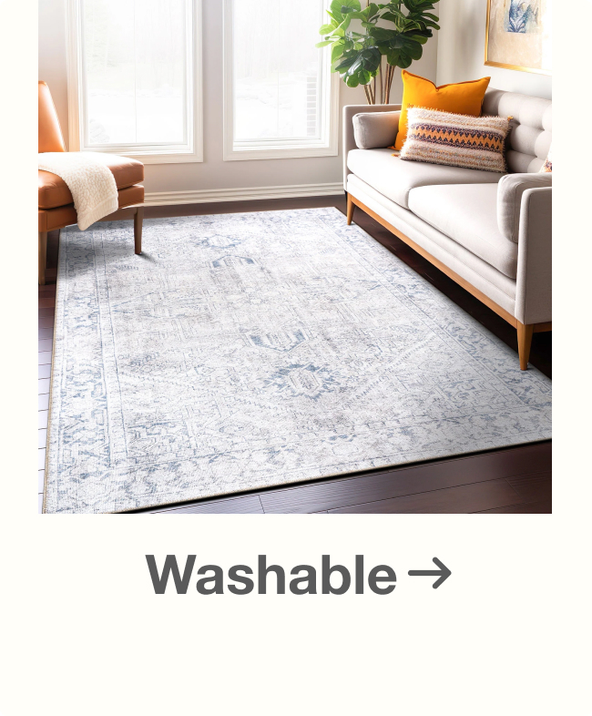 Washable Rugs on Sale