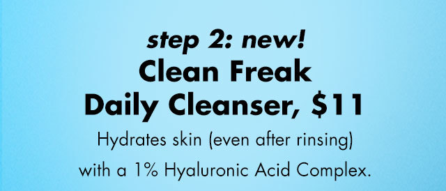 Hydrates skin, even after cleansing!