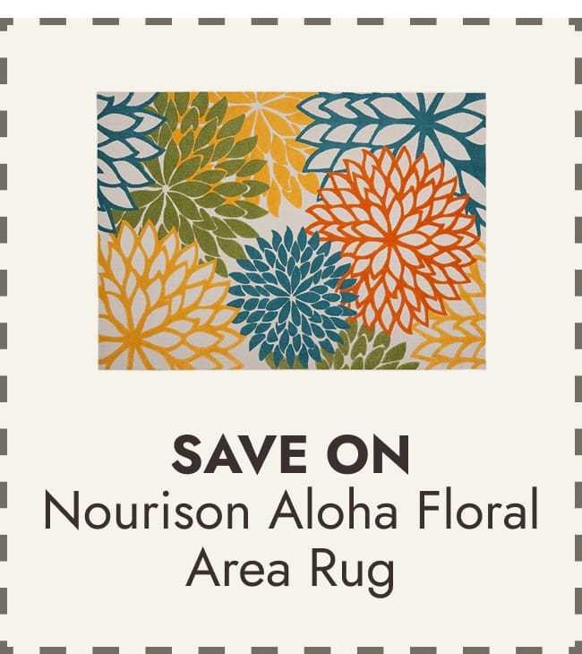 Nourison Aloha Floral Area Rug