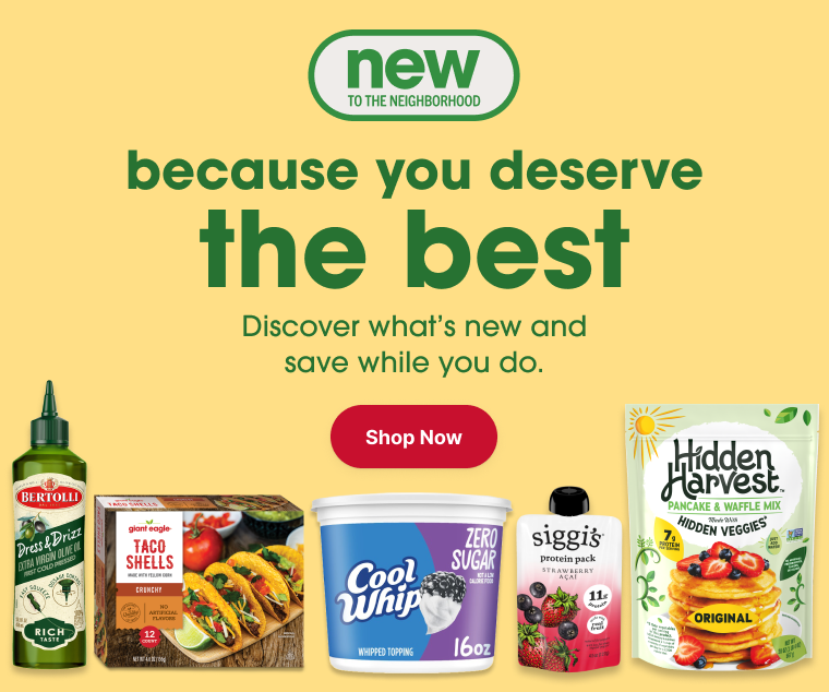 Because You Deserve the Best. Discover what’s new and save while you do.