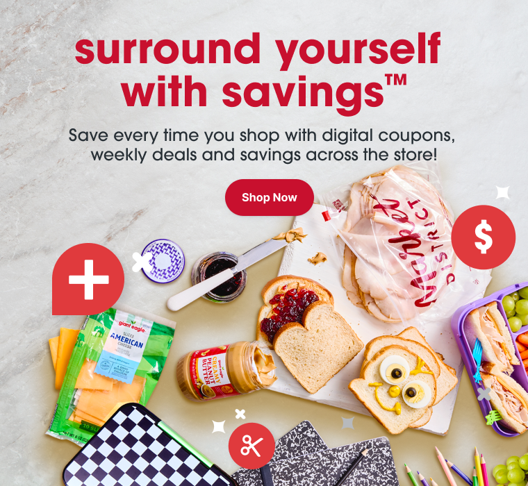 Surround yourself with savings