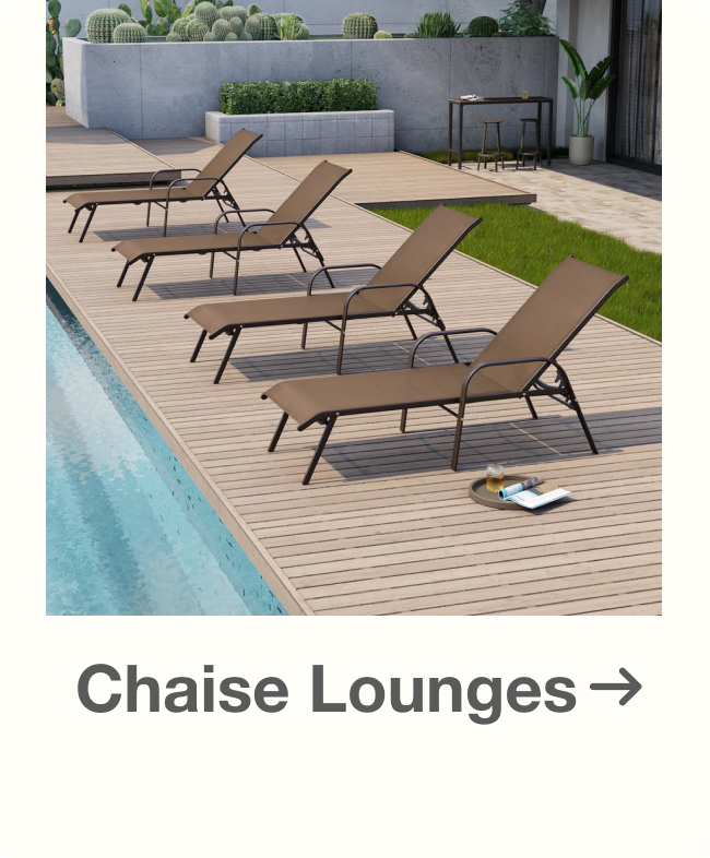 Outdoor Chaise Lounges