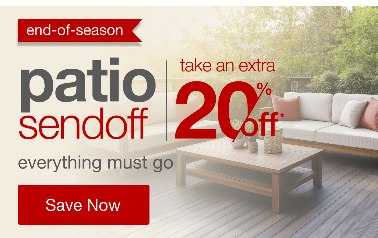 Shop the End of Season Patio Deals