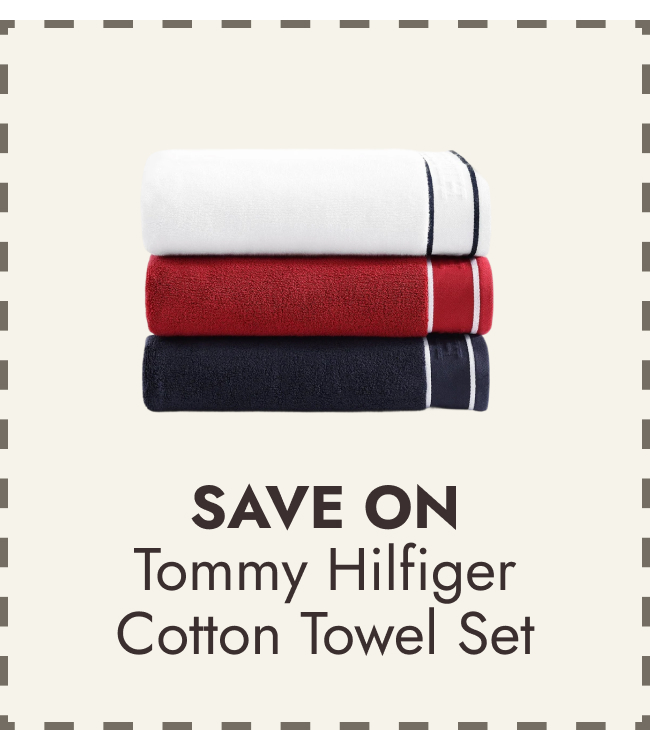 Tommy Hilfiger Legacy Cotton 6 Piece Towel Set