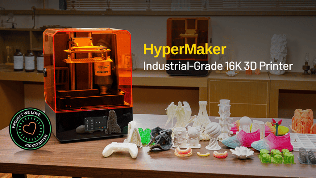 HyperMaker: Industrial-Grade 16K 3D Printer