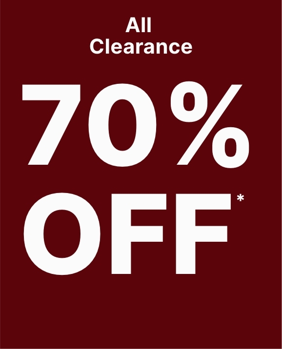 70% off Clearance
