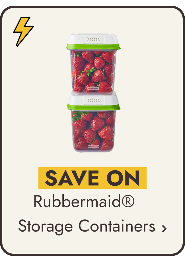 Rubbermaid® FreshWorks™ Produce Savers, Medium and Large Produce Storage Containers, 6-Piece Set
