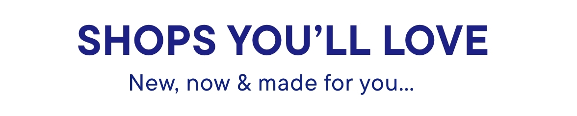 New! Brands We Love! 