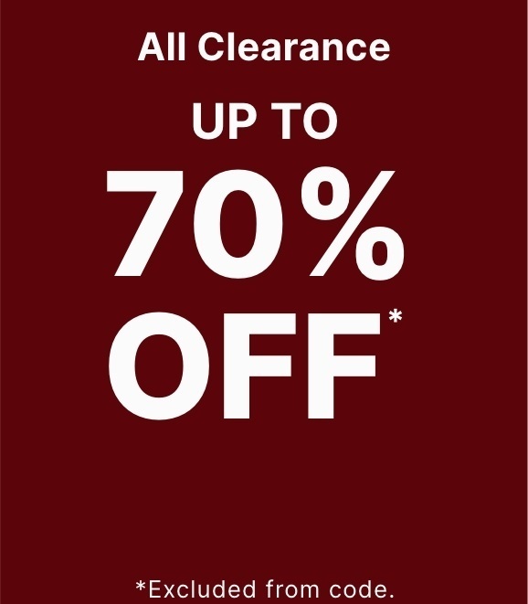 70% off Clearance