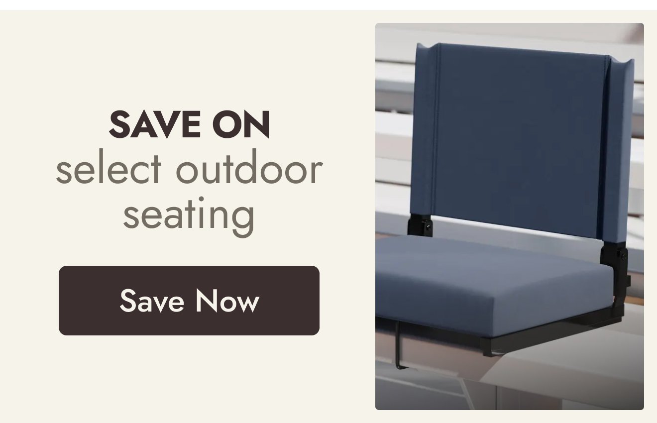 Save on Select Outdoor Seating
