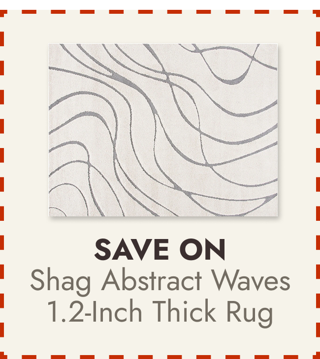 SAFAVIEH Florida Shag Sigtraud Abstract Waves 1.2-inch Thick Rug