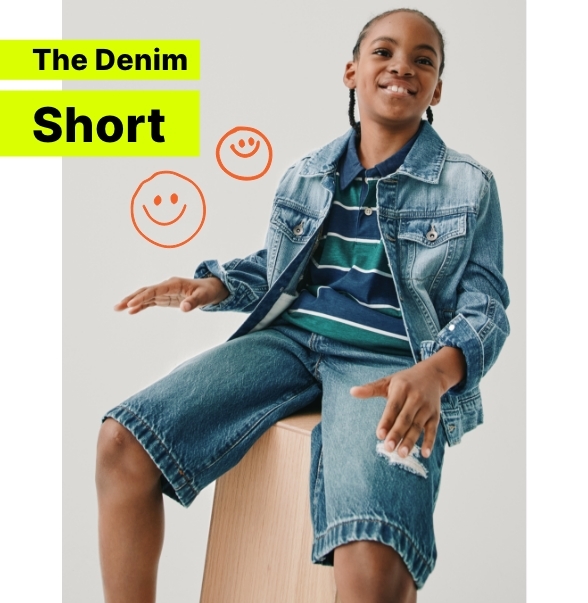 The Denim Short
