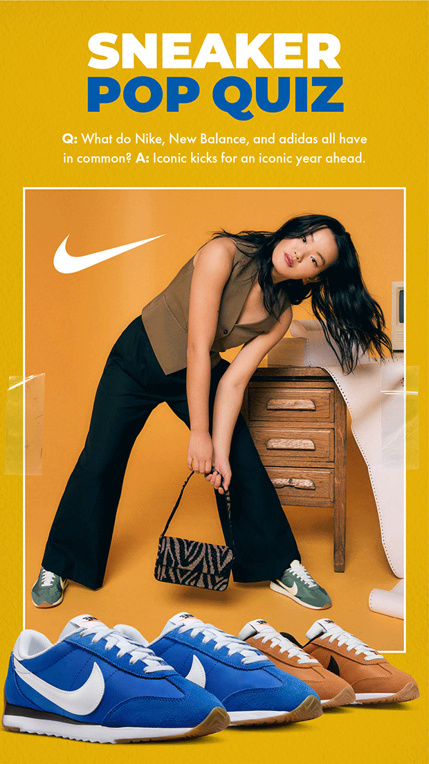 SNEAKER POP QUIZ
