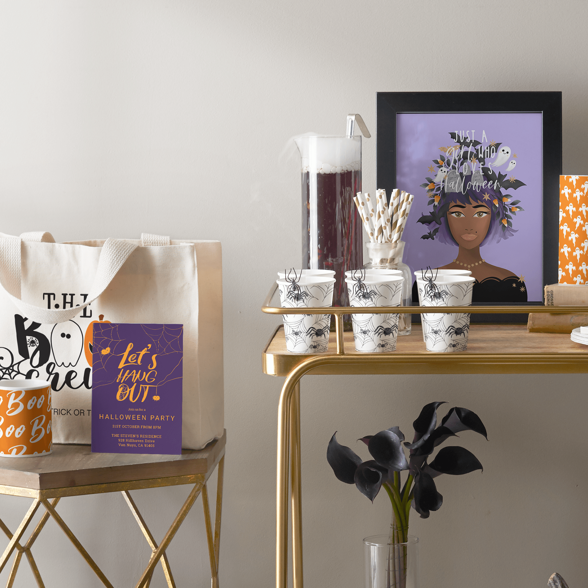 Image of custom Halloween decor