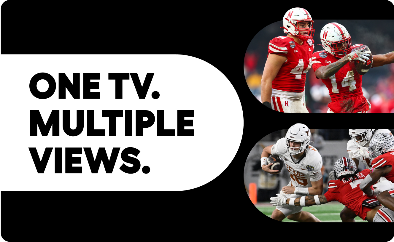 ONE TV. MULTIPLE VIEWS.