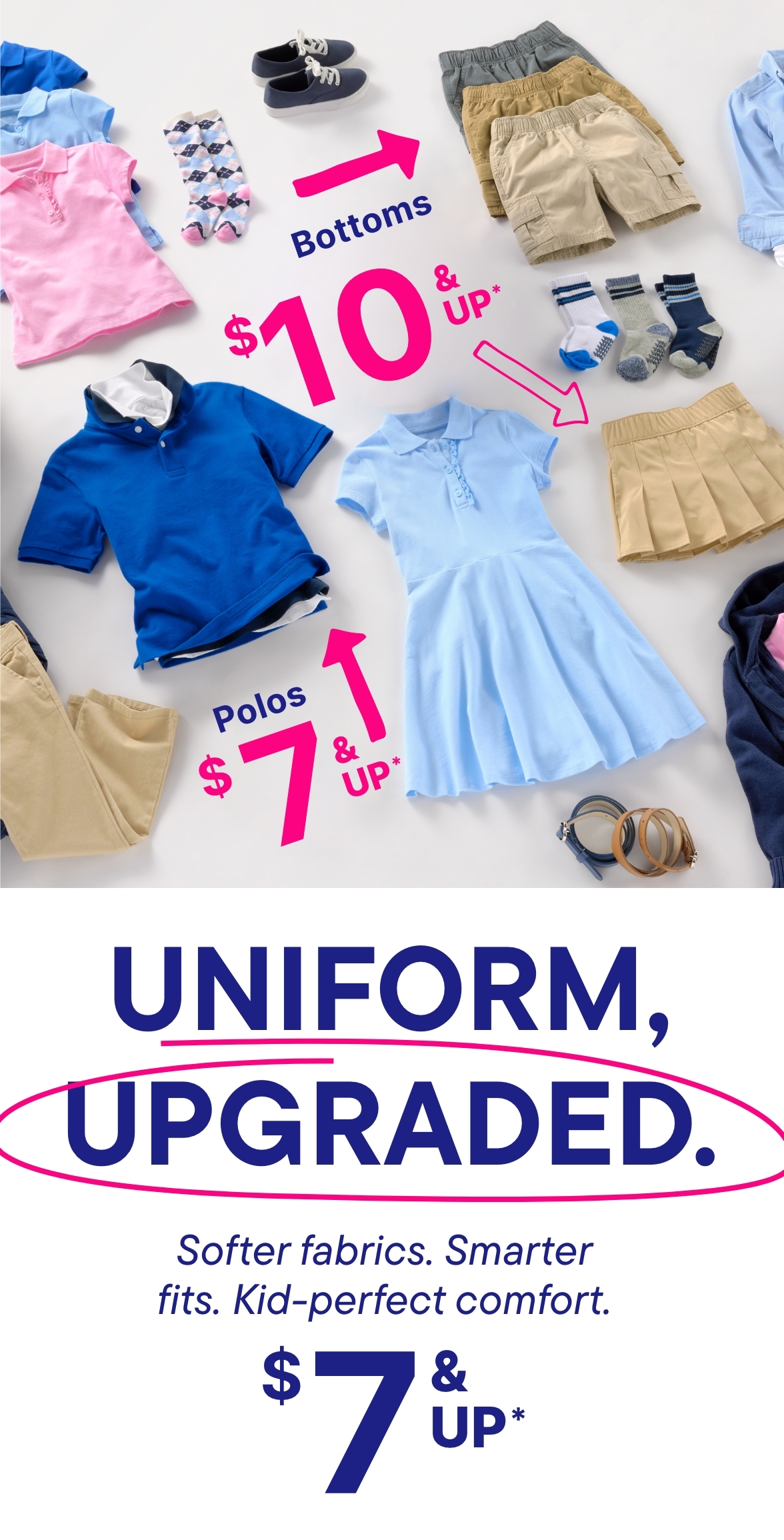 $7 & Uniform Essentials