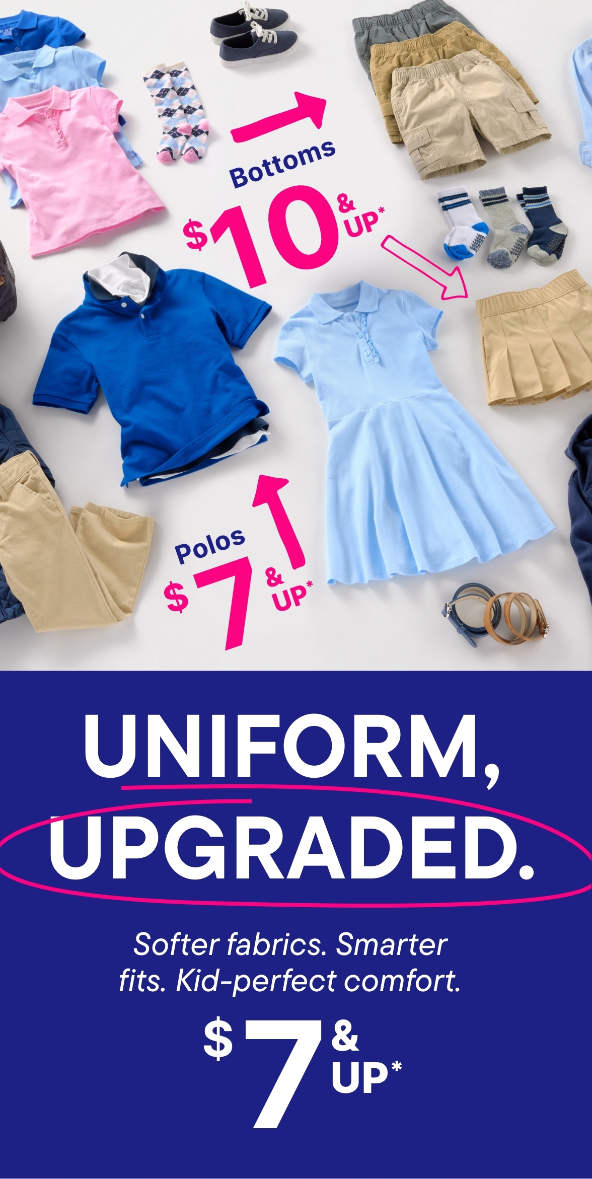 $7 & Uniform Essentials