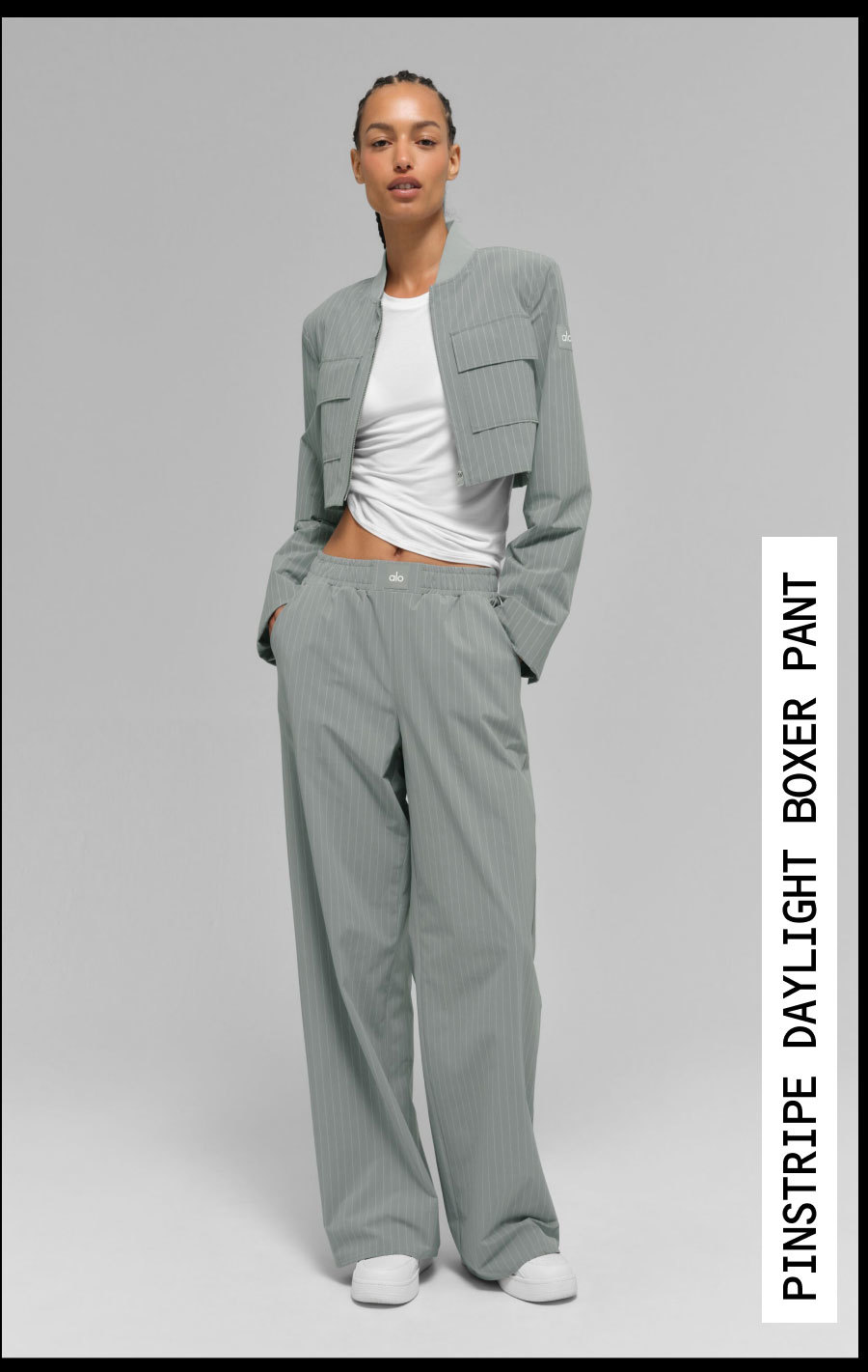 DAYLIGHT PINSTRIPE BOXER PANT