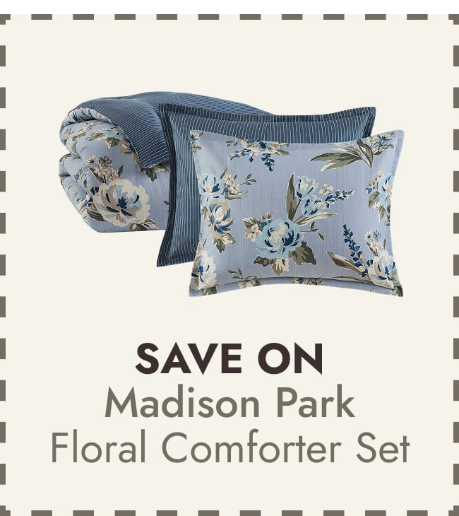Madison Park Salara 7 Piece Vintage Floral Comforter Set