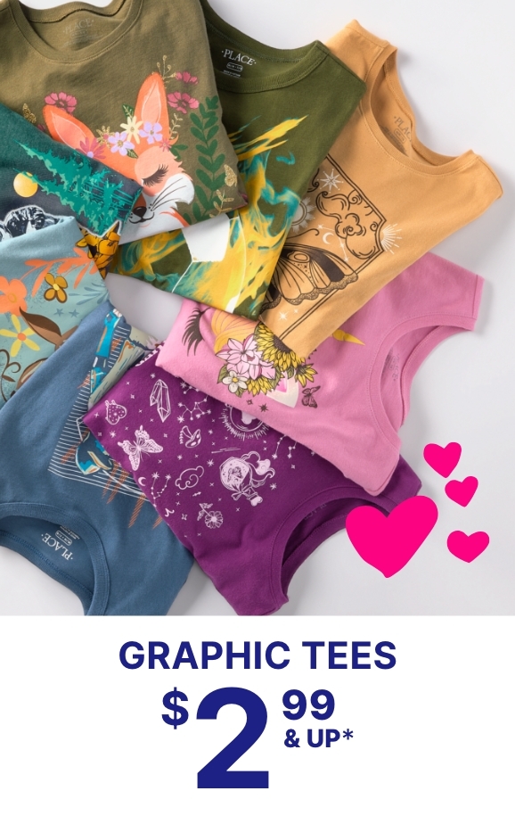 $2.99 & Up Graphic Tees
