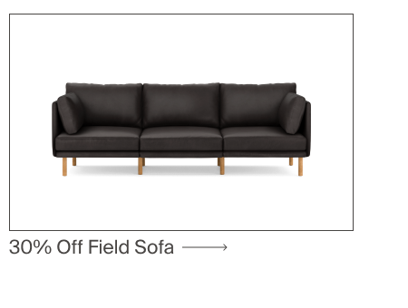 Field Leather 3-Piece Sofa