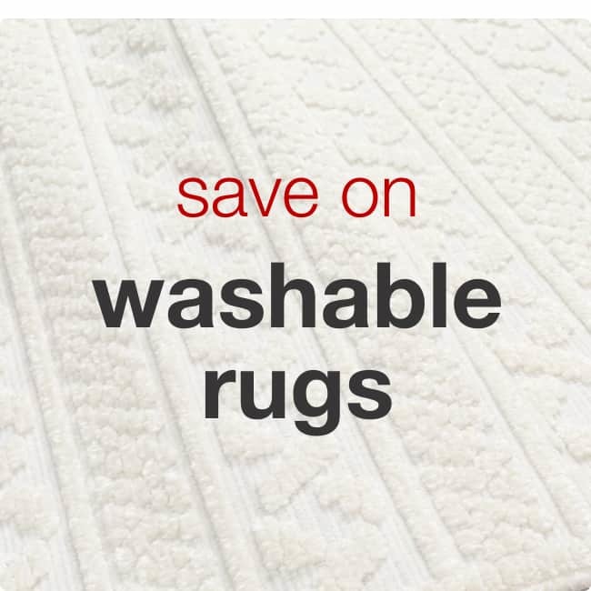 Almost-Gone Washable Rugs