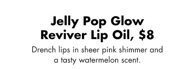 Drench lips in sheer pink shimmer and a tasty watermelon scent