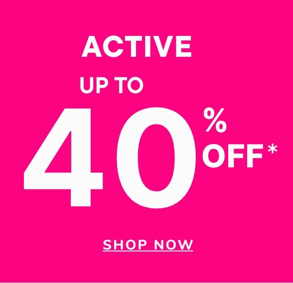 Up to 40% off Activewear