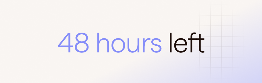 Extended offer 48h
