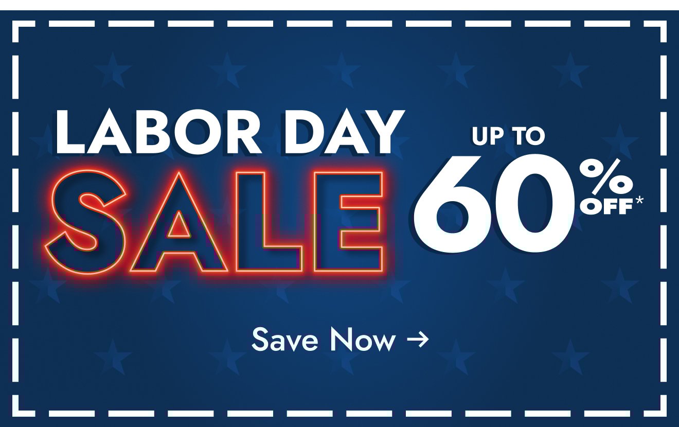 Labor Day Sale is here