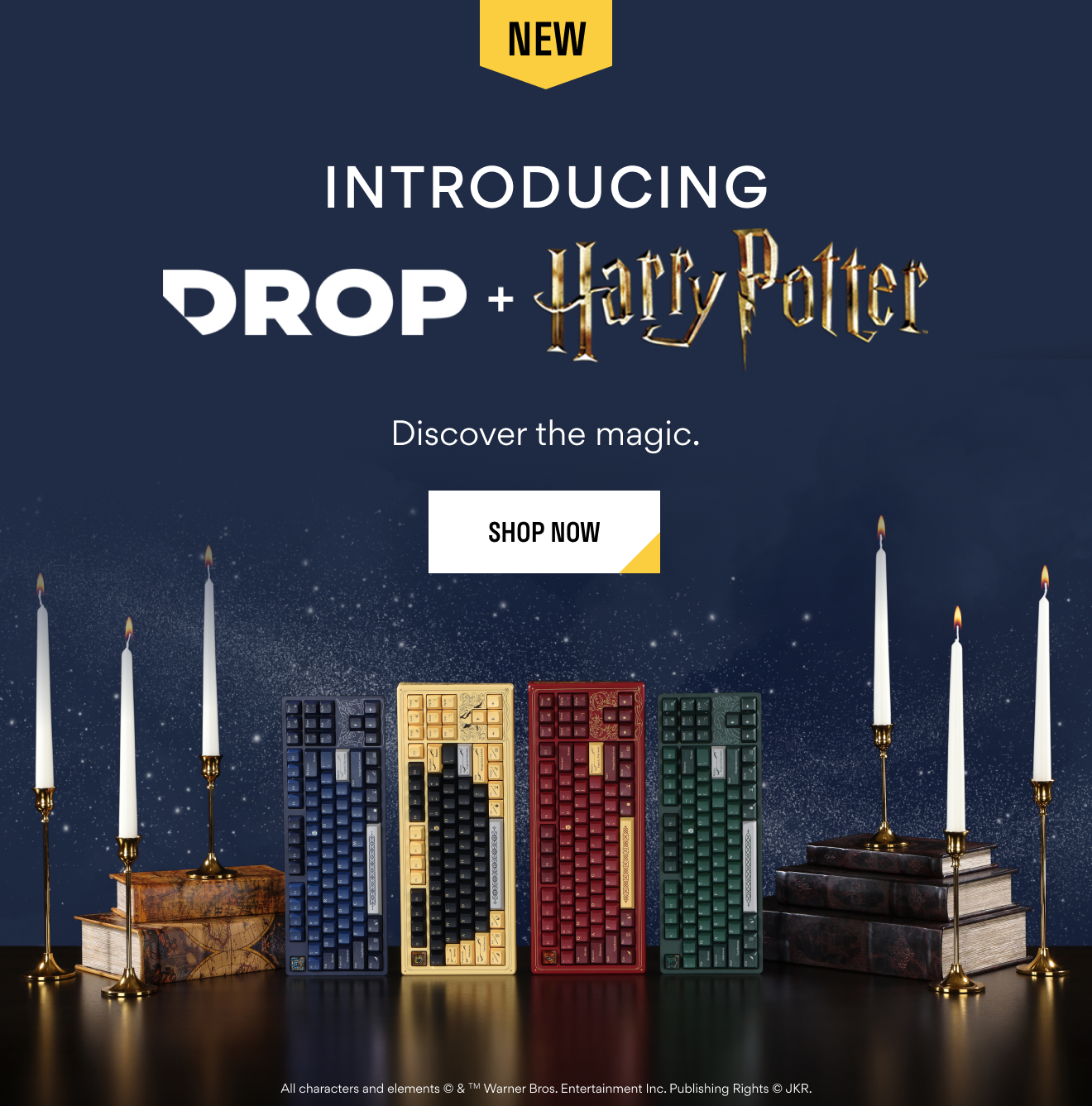 Introducing the Drop + Harry Potter™ collection