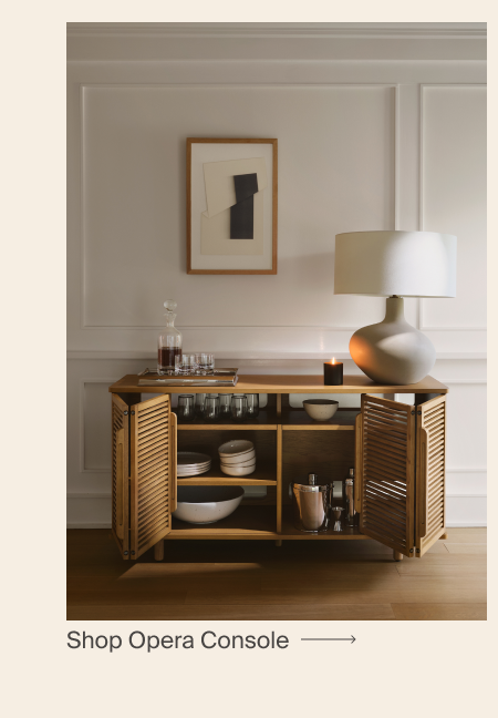 Opera Tall Media Console