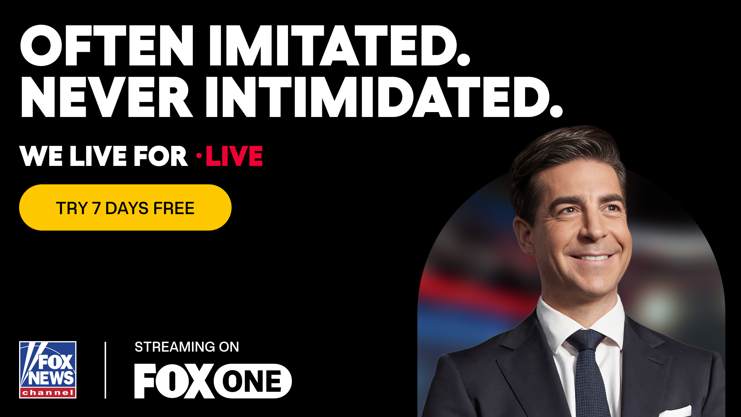 See Fox News Live 24/7 on FOX One